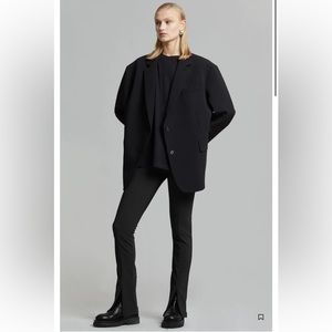 REYA FLARE LEGGING - BLACK - XS